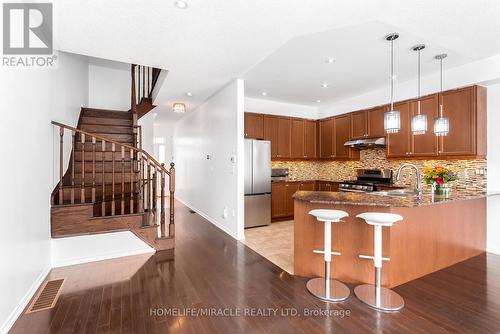 58 - 745 Farmstead Drive, Milton, ON - Indoor Photo Showing Kitchen With Upgraded Kitchen