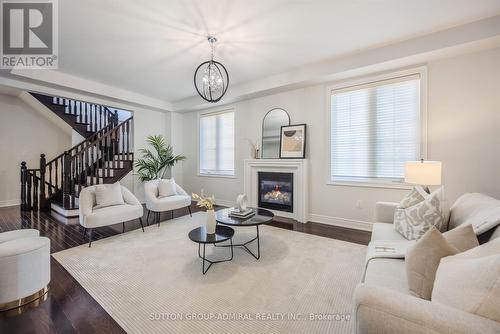 22 James Bowman Court, King, ON - Indoor Photo Showing Living Room With Fireplace