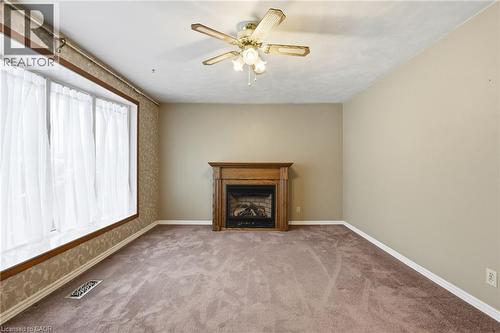 66 Geneva Crescent, Kitchener, ON - Indoor With Fireplace