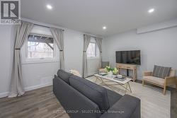 Lower level with full size - above grade windows - 