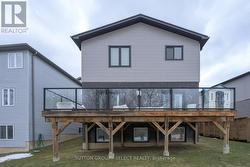 large deck/glass rail & unobstructed forest view - 