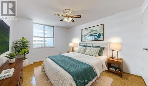 Virtually Staged Photo - 901 - 80 Inverlochy Boulevard, Markham, ON - Indoor Photo Showing Bedroom