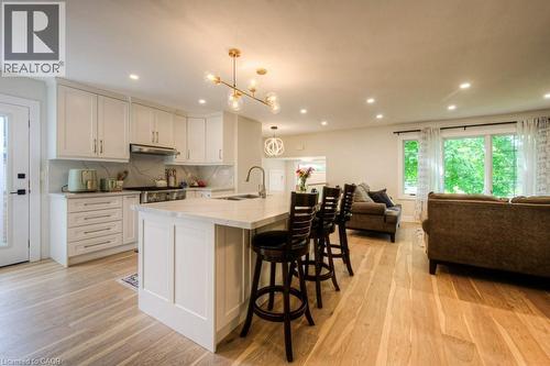 23 Carberry Road, Erin, ON - Indoor Photo Showing Kitchen With Double Sink With Upgraded Kitchen
