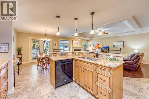 216 Gemstone Court, Sarnia, ON - Indoor Photo Showing Kitchen With Double Sink
