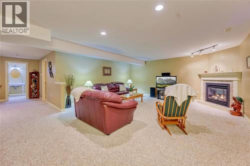 216 Gemstone Court, Sarnia, ON - Indoor With Fireplace