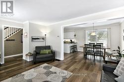 Open Living room into Dining Room - 