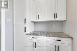Laundry room Alaska cabinets & granite countertops - 