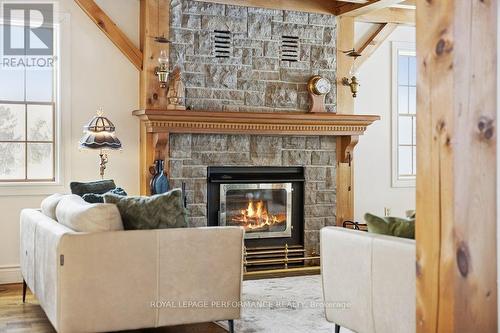 3125 Torwood Drive, Ottawa, ON - Indoor Photo Showing Living Room With Fireplace