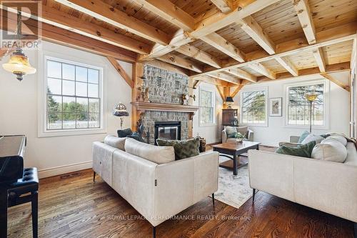 3125 Torwood Drive, Ottawa, ON - Indoor Photo Showing Living Room With Fireplace