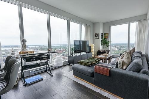 Salon - 4802-1288 Rue St-Antoine O., Montréal (Ville-Marie), QC - Indoor Photo Showing Living Room