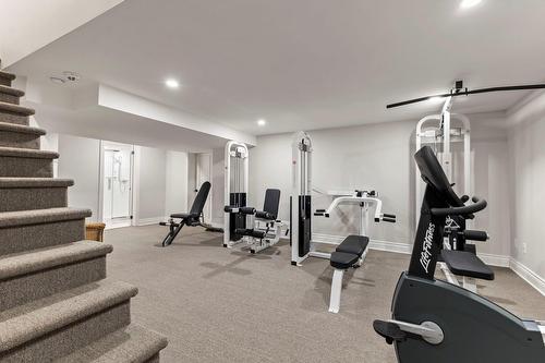 Exercise room - 692 Rue Main, Hudson, QC - Indoor Photo Showing Gym Room