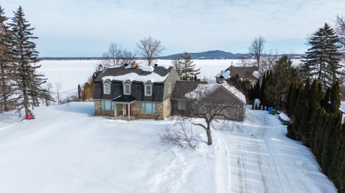 Aerial View - 692 Rue Main, Hudson, QC - Outdoor With Body Of Water