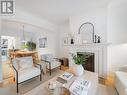 529 Logan Avenue, Toronto, ON  - Indoor Photo Showing Living Room With Fireplace 