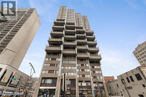 380 Pelissier Street Unit# 2103, Windsor, ON - Outdoor With Facade