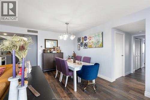 380 Pelissier Street Unit# 2103, Windsor, ON - Indoor Photo Showing Dining Room