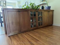 Built in cabinetry for additional storage - 