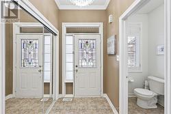 Grand Entrance with Mirrored dbl dr closets - 