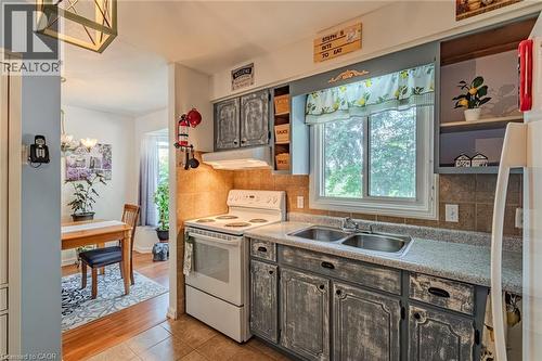 26 Douglas Avenue, Simcoe, ON - Indoor Photo Showing Kitchen With Double Sink