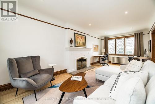 241 Fourth Avenue, Ottawa, ON - Indoor Photo Showing Living Room With Fireplace