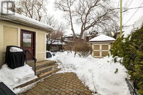 Walkout from mudroom to backyard - 241 Fourth Avenue, Ottawa, ON - Outdoor