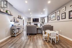 Beautiful lower level living space - 