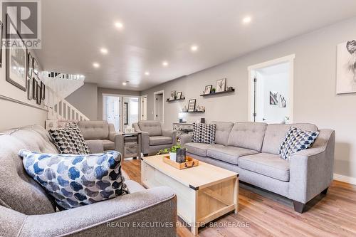 Large above grade windows and pot lights - 363 Emerick Avenue, Fort Erie (Central), ON - Indoor Photo Showing Living Room