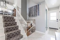 Back door to fully fenced yard and garage door - 