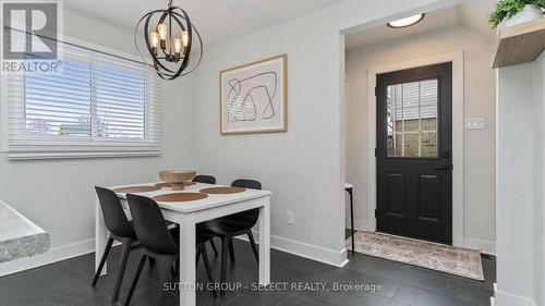 side entrance to driveway - 295 Admiral Drive, London East (East I), ON - Indoor Photo Showing Dining Room