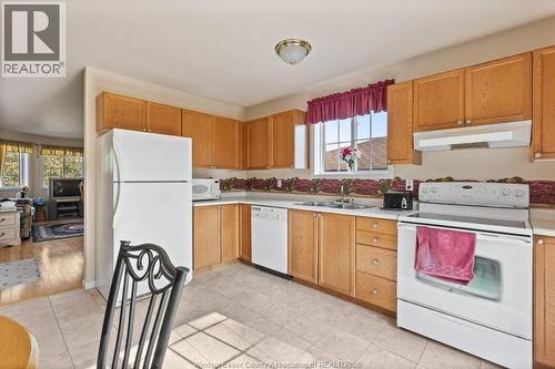 1801 Dominion, Windsor, ON - Indoor Photo Showing Kitchen With Double Sink