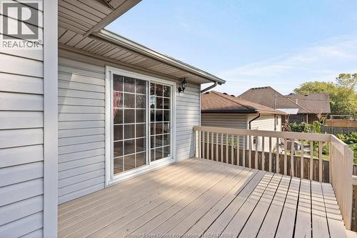 1801 Dominion, Windsor, ON - Outdoor With Deck Patio Veranda With Exterior