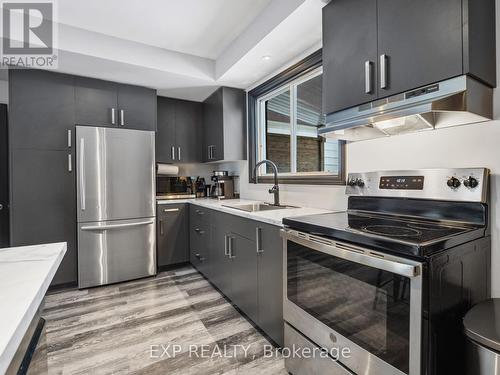 197 Lincoln Street, Welland (Lincoln/Crowland), ON - Indoor Photo Showing Kitchen With Stainless Steel Kitchen With Upgraded Kitchen