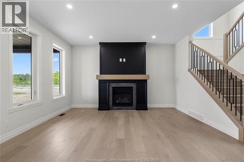 267 Joan Flood, Essex, ON - Indoor Photo Showing Living Room With Fireplace