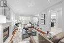 6358 Lisgar Drive, Mississauga, ON  - Indoor Photo Showing Living Room With Fireplace 