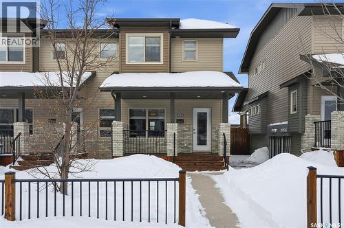 234 Maningas Bend, Saskatoon, SK - Outdoor With Facade