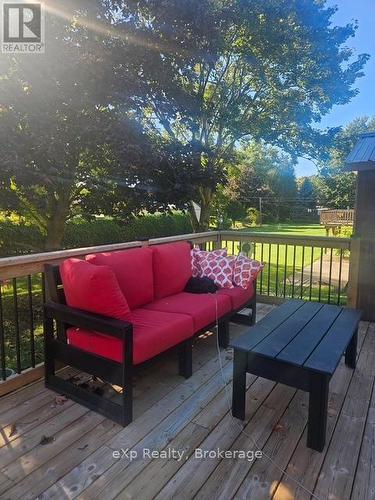 Summer photograph - deck. - 1043 9 Highway, South Bruce, ON - Outdoor With Deck Patio Veranda