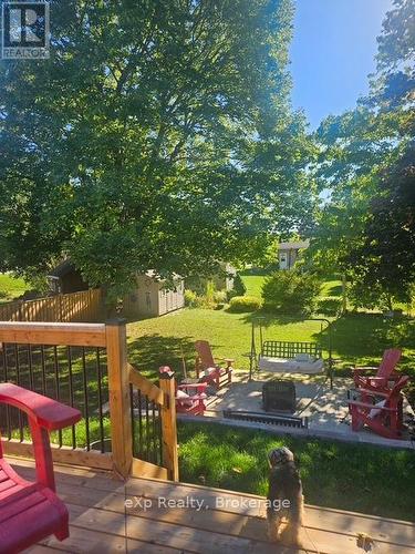 Summer photograph - rear yard.. - 1043 9 Highway, South Bruce, ON - Outdoor