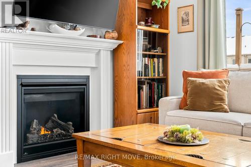 A - 246 James Street E, Orillia, ON - Indoor Photo Showing Living Room With Fireplace
