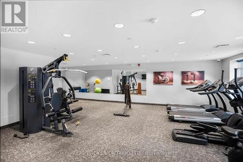616 - 830 Megson Terrace, Milton, ON - Indoor Photo Showing Gym Room
