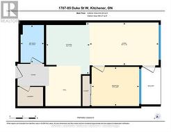 1707 - 85 DUKE STREET W  Kitchener, ON N2H 0B7