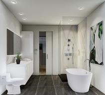 Salle de bains attenante à la CCP - 