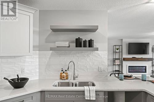 Photo is representation of Builders work - 190 Bridge Crescent, Minto, ON - Indoor Photo Showing Kitchen With Double Sink With Upgraded Kitchen