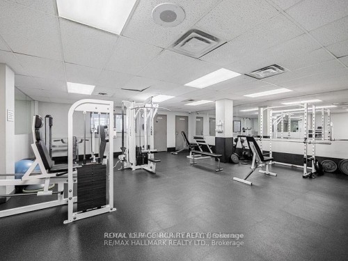 205-1535 Lakeshore Road E, Mississauga, ON - Indoor Photo Showing Gym Room