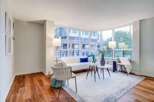 303-25 Maitland Street, Toronto, ON - Indoor Photo Showing Living Room