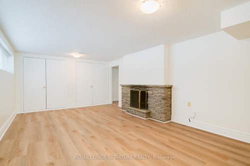 2 Millgate Crescent, Toronto, ON - Indoor Photo Showing Other Room With Fireplace
