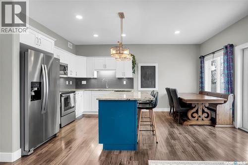 22 115 Veltkamp Crescent, Saskatoon, SK - Indoor Photo Showing Kitchen With Stainless Steel Kitchen