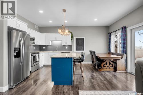 22 115 Veltkamp Crescent, Saskatoon, SK - Indoor Photo Showing Kitchen With Stainless Steel Kitchen