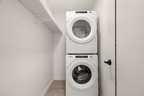 203-1102 Esquimalt Rd, Esquimalt, BC - Indoor Photo Showing Laundry Room