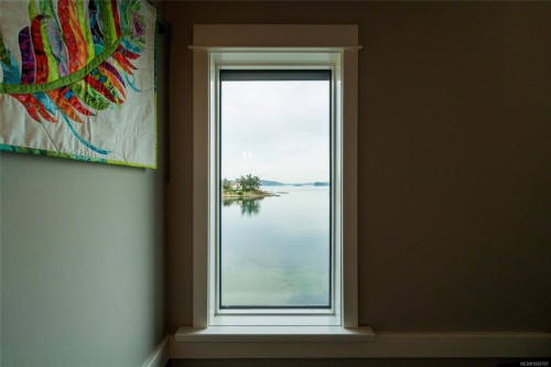 201-9949 Third St, Sidney, BC - Indoor Photo Showing Other Room With Body Of Water