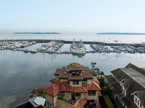 201-9949 Third St, Sidney, BC - Outdoor With Body Of Water With View