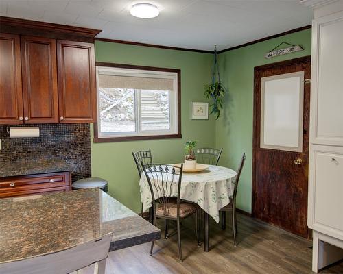 179 Springbend Road, Enderby, BC - Indoor Photo Showing Dining Room